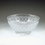 Maryland Plastics Crystalware Crystal Cut Footed Bowl, Clear, Price/case of 24