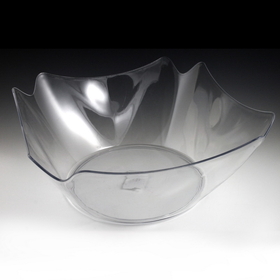 Maryland Plastics Crystalware Flower Bowl, Clear