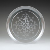 Maryland Plastics Sovereign Etched Plate (25 Ct.), Clear