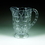 Maryland Plastics MPI0915 64 oz. Crystalware Crystal Cut Pitcher, Clear, Price/case of 12