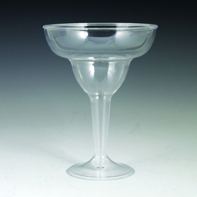 Maryland Plastics MPI91204 12 oz. Sovereign Margarita Glass, Clear