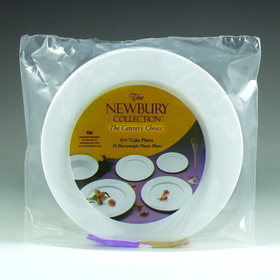 Maryland Plastics 6.5" Newbury Cake Plate