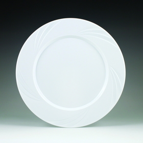 Maryland Plastics 9.5" Newbury Luncheon Plate