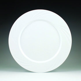 Maryland Plastics 10.75" Newbury Full Size Dinner Plate