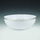Maryland Plastics R22010SVR 10.5" Regal Silver Edge Bowl, White/Silver, Price/case of 12