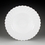 Maryland Plastics 10.25" Regal Ultra Premium Dinner Plate - Silver Trim, Price/case