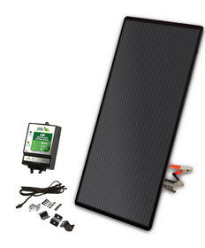 Nature Power 42022 22-Watt Amorphous Solar Panel Charging Kit with 8 Amp Charge Controller