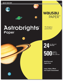 Wausau Lift Off Lemon - 100 Sheets/Pack