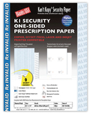Blanks USA Security Prescription Paper - 100 Sheets/Pack