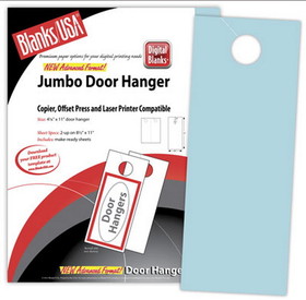 Jumbo Door Hangers, Pastels, 100pk