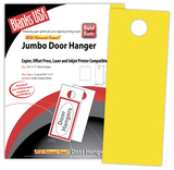 Blanks USA Jumbo Door Hangers, Brights - 500 Sheets/Pack