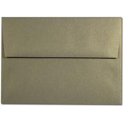 Curious Metallics Gold Leaf A-9 Envelopes - 25 Sheets/Pack