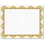 The Image Shop OCB340 Gold Medallion Certificate, 100 Pack
