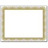 The Image Shop OCB440-25 Spiral Gold Certificate, 25 Pack