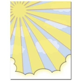 Sun Shiny Day Letterhead - 100 pack