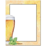 The Image Shop OLH022 Beer Glass Letterhead, 100 pack