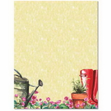 The Image Shop OLH055 Into The Garden Letterhead, 100 pack