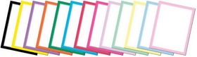 The Image Shop OLH102 Basic Border Pastel Letterhead, 100 pack
