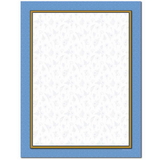 The Image Shop OLH125 Herbal Blue Letterhead, 100 pack