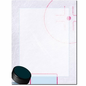 The Image Shop OLH161-25 Hockey Puck Letterhead, 25 pack