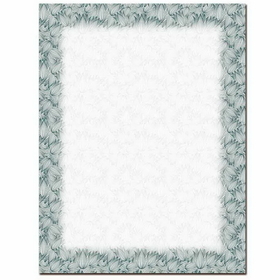 The Image Shop OLH258 Etched Tulips Letterhead, 100 pack
