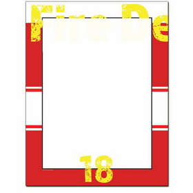 The Image Shop OLH259-25 Fire Truck Letterhead, 25 pack