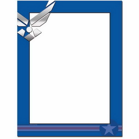 The Image Shop OLH406 Air Force Letterhead, 100 pack