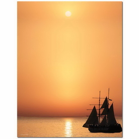 The Image Shop OLH409-25 Sail Away Letterhead, 25 pack
