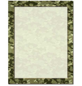 Camouflage Letterhead - 25 pack