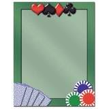 Card Games Letterhead - 25 pack