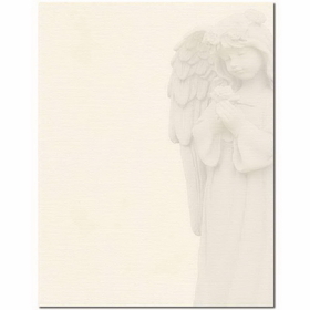 The Image Shop OLH444-25 Angelic Letterhead, 25 pack