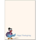 The Image Shop OLH528-25 Turkey Day Letterhead, 25 pack