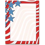 Star Spangled Banner Letterhead - 100 pack