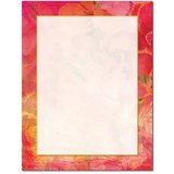 The Image Shop OLH586-25 Floral Wallpaper Letterhead, 25 pack