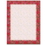 The Image Shop OLH623-25 Rosy Border Letterhead, 25 pack