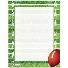 The Image Shop OLH664-25 Football Field Letterhead, 25 pack