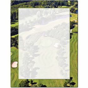 The Image Shop OLH691-25 Golf Course Letterhead, 25 pack
