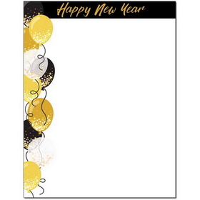 The Image Shop OLH844-25 Happy New Year Letterhead, 25 pack