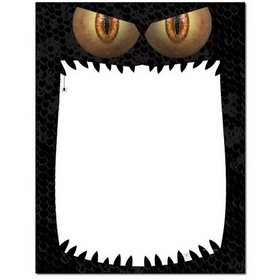 The Image Shop OLH862 Monster Mouth Letterhead, 100 pack
