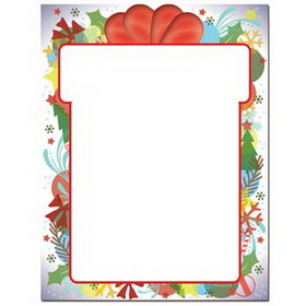 Gift Wrapped Letterhead - 100 pack