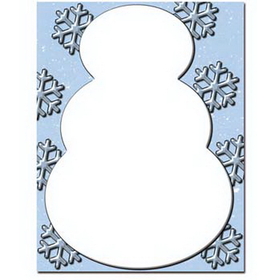 Snowman Letterhead - 25 pack