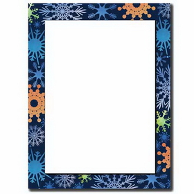 The Image Shop OLHX89-25 Funky Flakes Letterhead, 25 pack