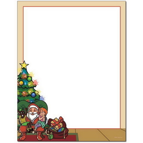 The Image Shop OLHX958-25 Christmas Wishes Letterhead, 25 pack