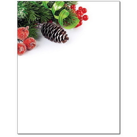 The Image Shop OLHX996-25 Holiday Decorations Letterhead, 25 pack