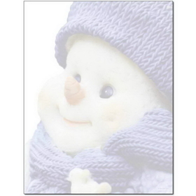The Image Shop OLHX999 Snowman Smile Letterhead, 100 pack