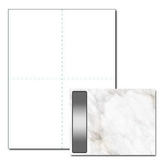 Silver Marble Post Card, 100 pack