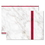 Red Marble Trifold Brochure, Blank Parchment Post Card, 65lb Cover