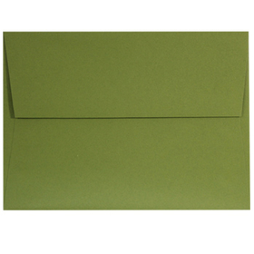 Pop-Tone Jellybean Green A-7 Envelopes - 25 Sheets/Pack