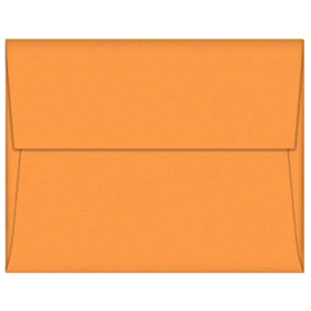 Pop-Tone Orange Fizz A-7 Envelopes - 50 Sheets/Pack