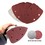 Muka 60 Pcs Mouse Detail Sandpaper Assorted 40/ 60/ 80/ 120/ 180/ 240 Grits Hook and Loop Sanding Paper